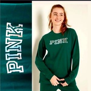 PINK | Campus Long Sleeve Tee